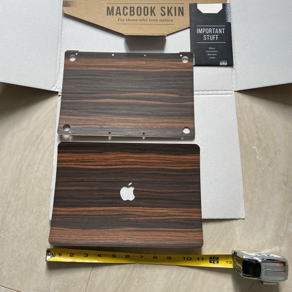 Macbook 11” skincover in wood by WoodWe